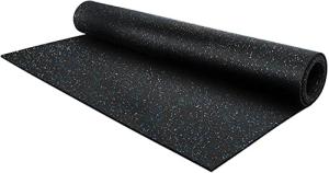 1/4" Tough Rubber Flooring Roll for Home Gym