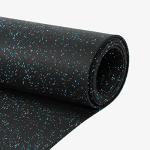 1/4" Tough Rubber Flooring Roll for Home Gym