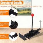 Heavy Duty Ratcheting Floor Jack for Installation