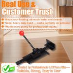 Heavy Duty Ratcheting Floor Jack for Installation