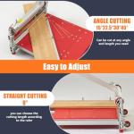 13" Laminate Floor Cutter with Adjustable Angle