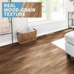 Rosewood Peel and Stick Vinyl Floor Tiles - 36 Pack
