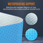 Houseables Uncoupling Membrane Underlayment, 3.3 ft x 46.2 ft