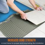 Houseables Uncoupling Membrane Underlayment, 3.3 ft x 46.2 ft