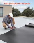 VEVOR 15x25 ft EPDM Rubber Roofing Roll