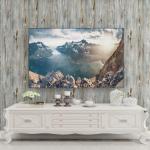 Waterproof Peel and Stick Vinyl Floor Tiles - 36 Pack