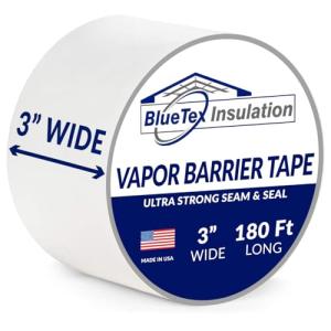 BlueTex 3" x 180' Vapor Barrier Seam Tape