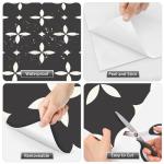 MORCART Waterproof Peel and Stick Vinyl Floor Tiles