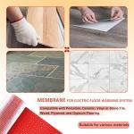MAXKOSKO Heated Floor Underlayment Membrane - 108 Sq. Ft