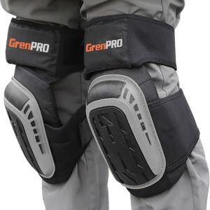 GRENPRO Heavy-Duty Foam Knee Pads for Work