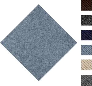 CUCOS 24" Peel and Stick Carpet Tiles - 20 Pack