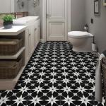 Peel and Stick Vintage Vinyl Floor Tiles, 12"x12