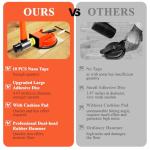 Floor Gap Fixer Kit with Mallet and Pads