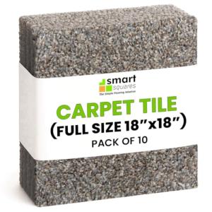 Premium Peel and Stick Carpet Tiles - 18x18 Inch