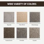 Premium Peel and Stick Carpet Tiles - 18x18 Inch
