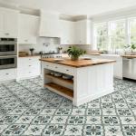 Peel and Stick Waterproof Vinyl Floor Tiles (10PCS)