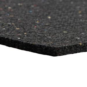 Reclaimed Rubber Underlayment Rolls for Sound Control
