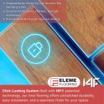 E ELEME 7"x48" Luxury Vinyl Click Lock Flooring