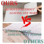 Peel and Stick Vinyl Floor Tiles - 10 Pack