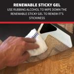 NeverCurl 4pk Corner Rug Holders for Flat Rugs