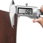 Livelynine 36-Pack 6x36 Dark Wood Peel and Stick Tiles