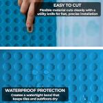 Bardalas Uncoupling Waterproofing Membrane Roll, 108 Sq Ft