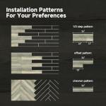 Self-Adhesive Vinyl Flooring with Pine Wooden Grain