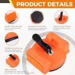 Heavy Duty Floor Gap Repair Tool with Patches