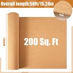 Cork Underlayment Roll 200 Sq. Ft. for Sound Insulation