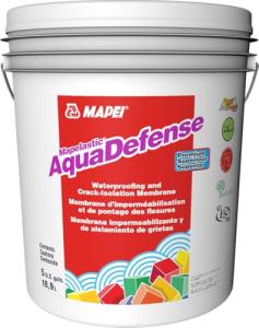 Mapei Mapelastic Aquadefense Waterproofing Membrane, 5 Gal