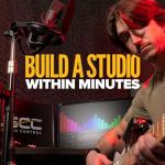 Acoustic Sound Dampening Blanket with Grommets, Black