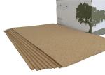 Natural Cork Sheets 24" x 36" - Pack of 2