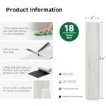 Self-Adhesive Waterproof Vinyl Flooring Planks - White Oak