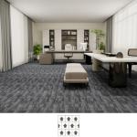 Reusable Non-Slip 24"x24" Carpet Tiles - 18 Pack