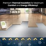 Holnury 3-in-1 Acoustic Floor Underlayment Roll