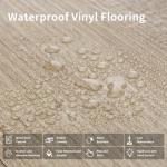 MULGREAT Waterproof Peel and Stick Vinyl Floor Tiles
