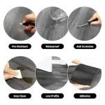 MULGREAT Peel and Stick Vinyl Floor Tiles, Grey Oak