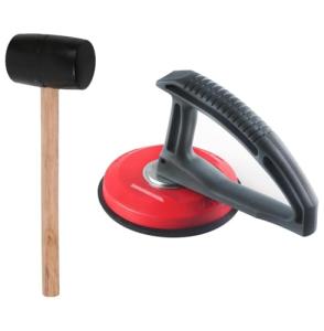 Textured Floor Gap Fixer Tool with Suction Cup