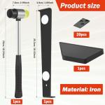 MABCIRY 23-Piece Wood Floor Installation Kit