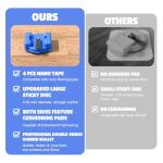 2-Pack Floor Gap Fixer Tool with Suction Cups