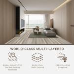 Hickory Engineered Hardwood Flooring - Rustic Style