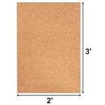 CAPITOL Premium Cork Underlayment Sheets 12 mm 150 sq ft