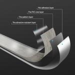 Deep Gray Peel and Stick Vinyl Floor Tiles - 36 Pack