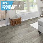 Light Grey Peel and Stick Vinyl Floor Tiles - 36-Pack