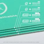 Heavy-Duty Temporary Floor Protection Film - 39" x 100