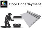AMERIQUE 400SQFT 4TH Generation Blue 3MM Thick Flooring Underlayment Padding 3-in-1 Heavy Duty Foam with Tape & Vapor Barrier