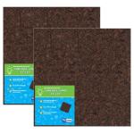 Dark Cork Tiles 12" x 12" - 8 Pack