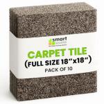 Peel and Stick Carpet Tiles - 18x18 Inch