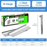 Meite 16-Gauge 2-Inch Hardwood Flooring Nails (1,000)