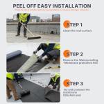 50 Mil EPDM Rubber Waterproof Membrane for Roofing